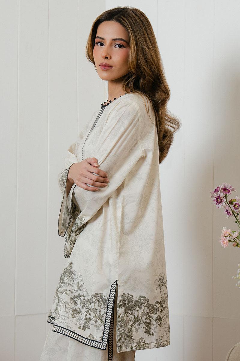 Cross Stitch | Daily Wear 25 | BISQUE TALE-2 PC - House Of Anaya