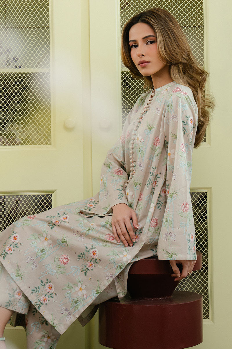 Cross Stitch | Daily Wear 25 | SERENE GLAM-2 PC - House Of Anaya