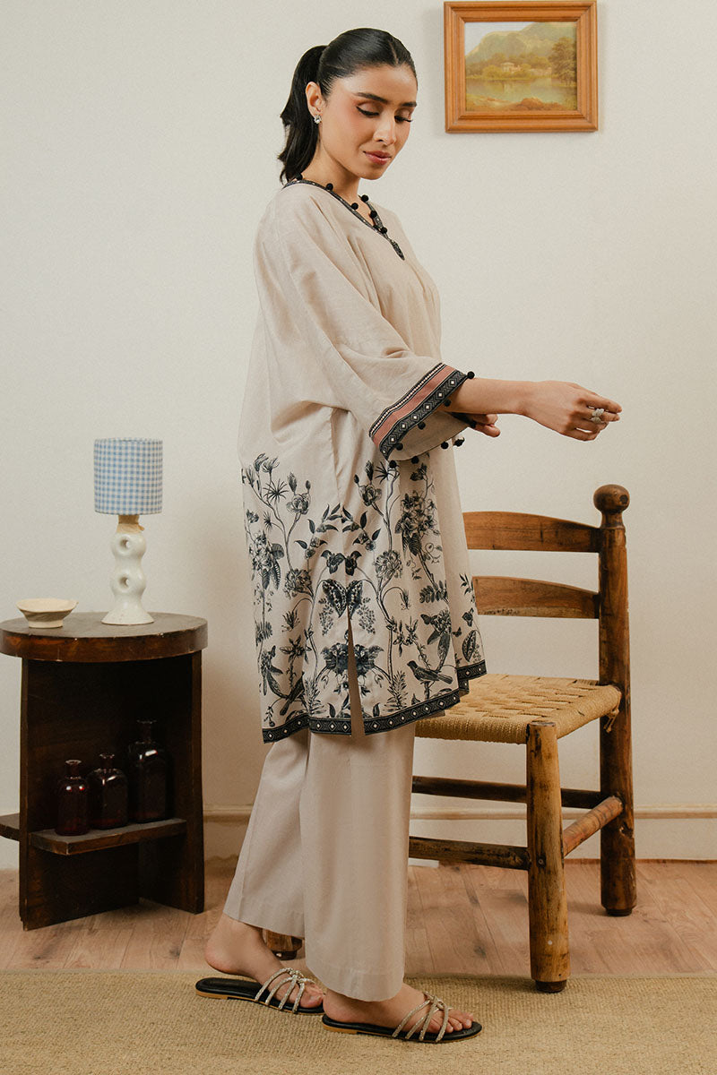 Cross Stitch | Daily Wear 25 | SILVER CLOUD-2 PC - House Of Anaya