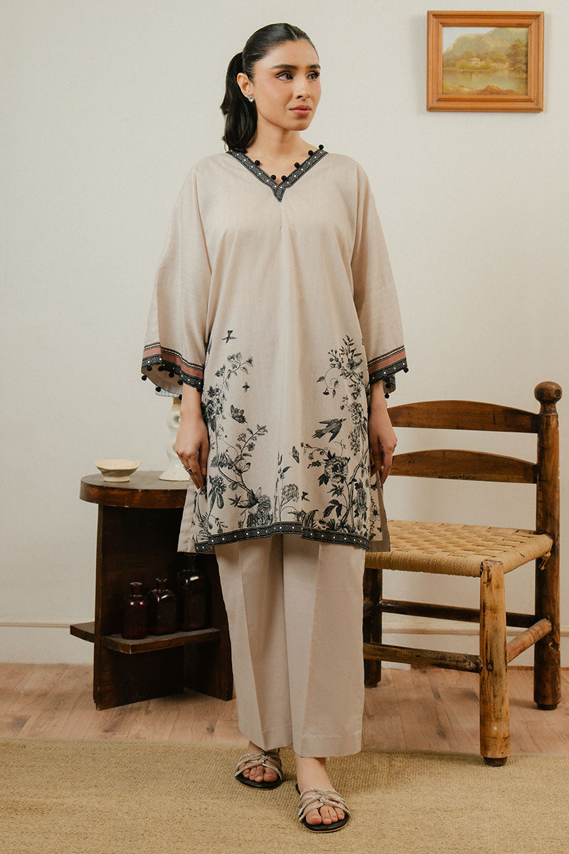 Cross Stitch | Daily Wear 25 | SILVER CLOUD-2 PC - House Of Anaya