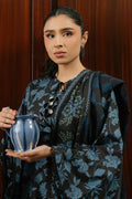 Cross Stitch | Daily Wear 25 | BLUE WAVE-3 PC - House Of Anaya