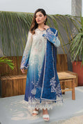 Qalamkar | Q Line Lawn Collection | JK-07 ELZA - House Of Anaya