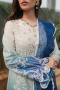Qalamkar | Q Line Lawn Collection | JK-07 ELZA - House Of Anaya