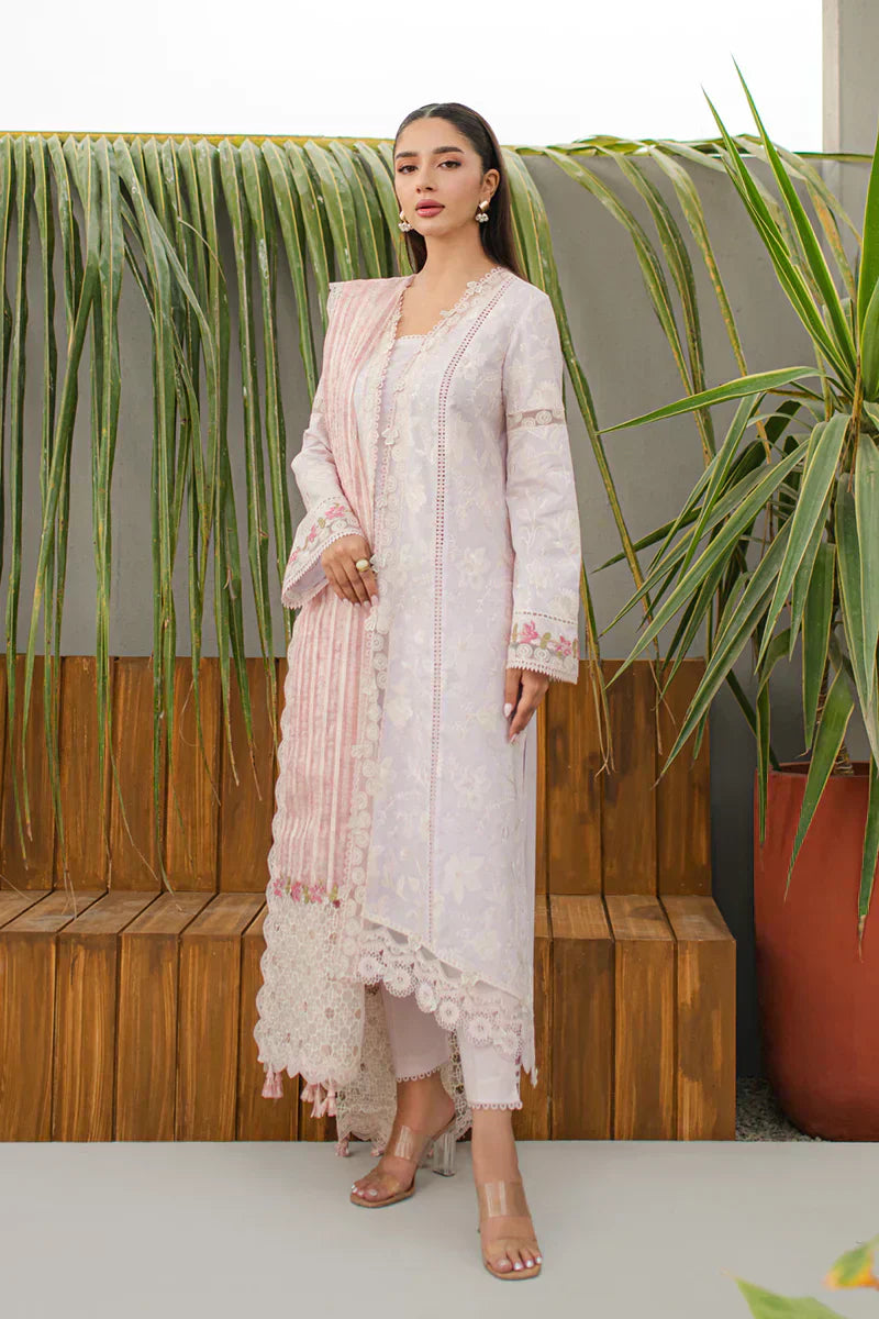 Qalamkar | Q Line Lawn Collection | JK-11 NIEVE - House Of Anaya