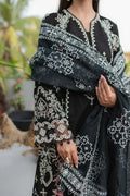 Qalamkar | Q Line Lawn Collection | JK-09 EVADNE - House Of Anaya
