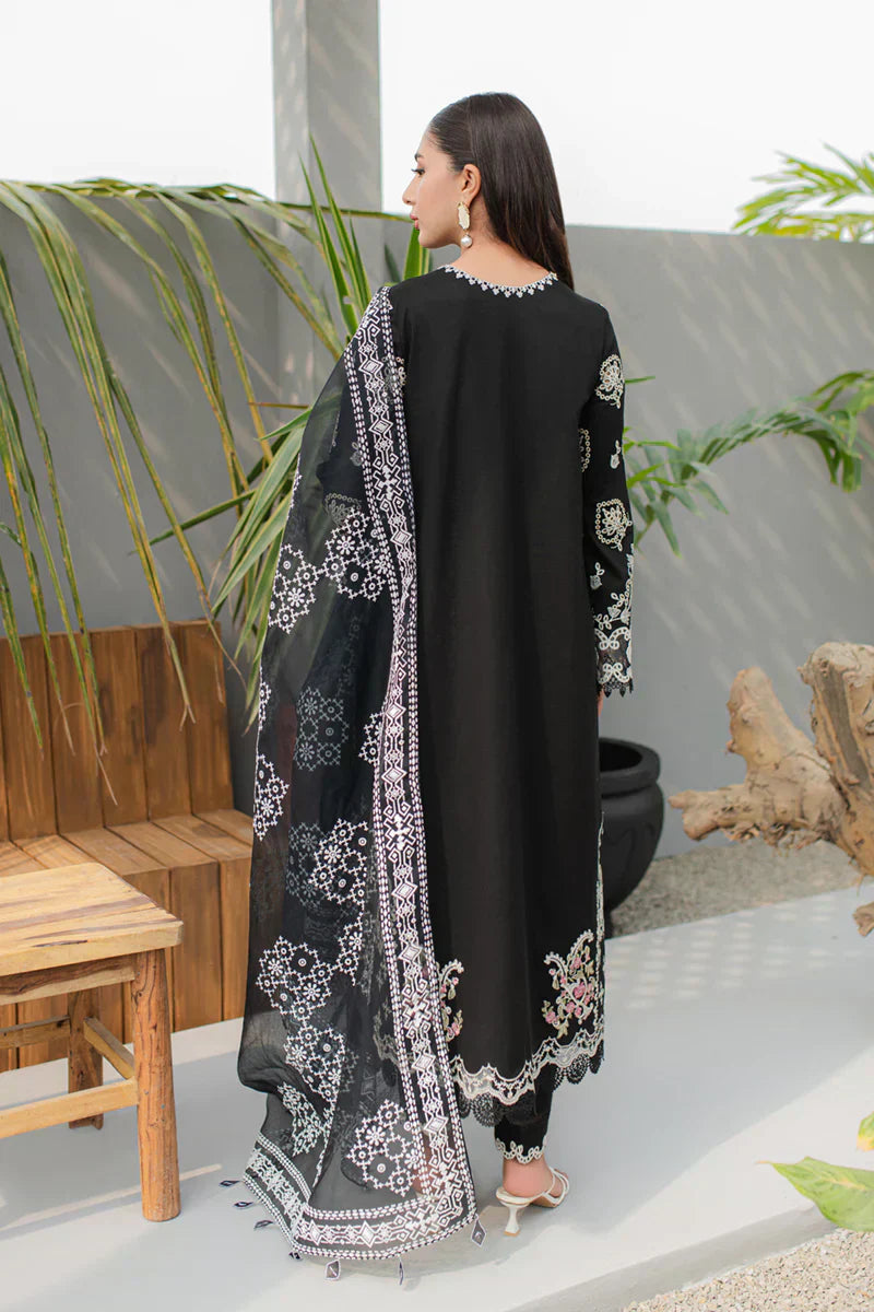Qalamkar | Q Line Lawn Collection | JK-09 EVADNE - House Of Anaya