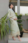Qalamkar | Q Line Lawn Collection | JK-04 ASTER - House Of Anaya