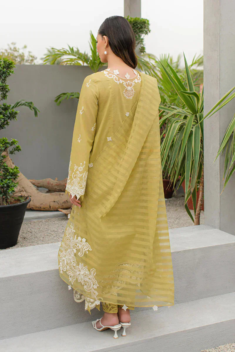 Qalamkar | Q Line Lawn Collection | JK-02 MELIS - House Of Anaya
