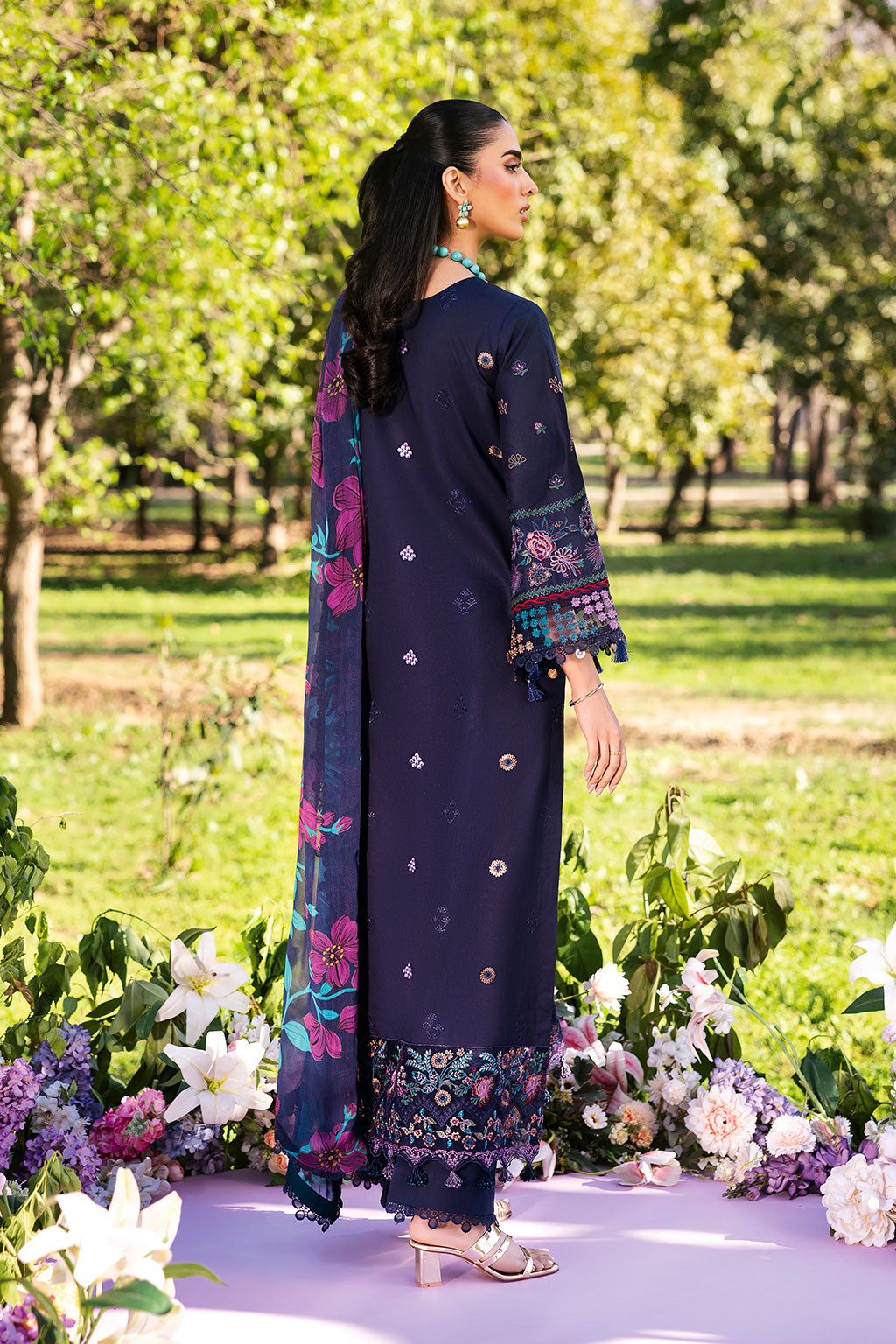 Ramsha | Riwayat Lawn Collection | Y-1307