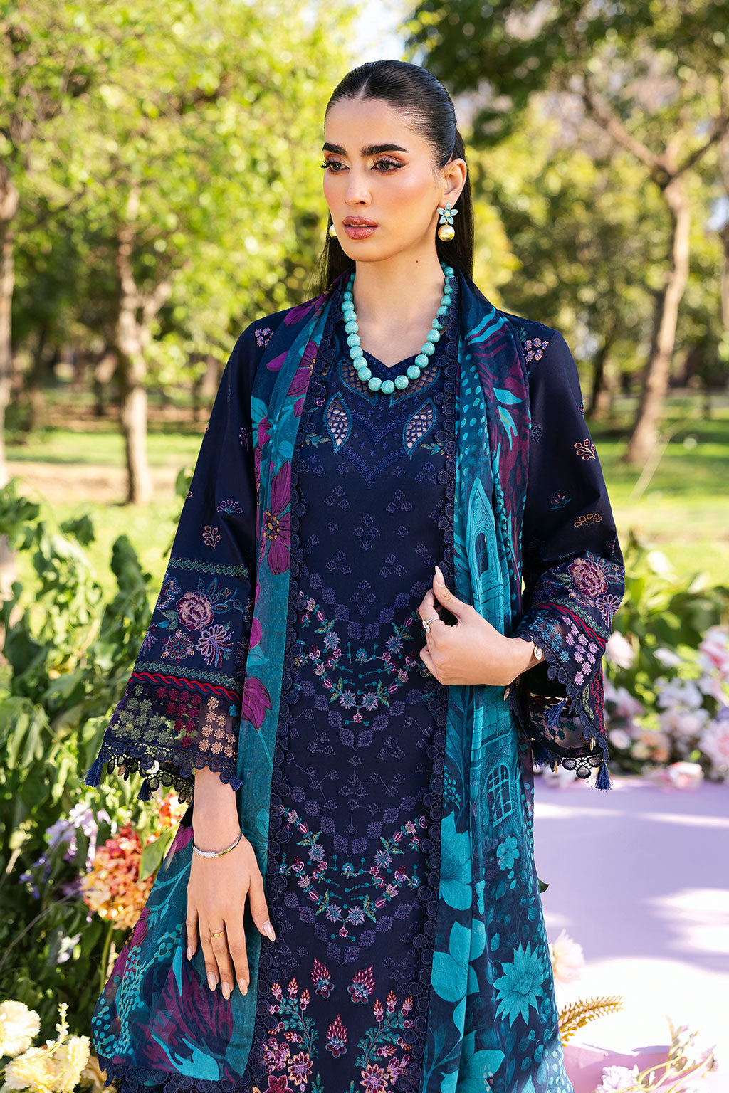 Ramsha | Riwayat Lawn Collection | Y-1307
