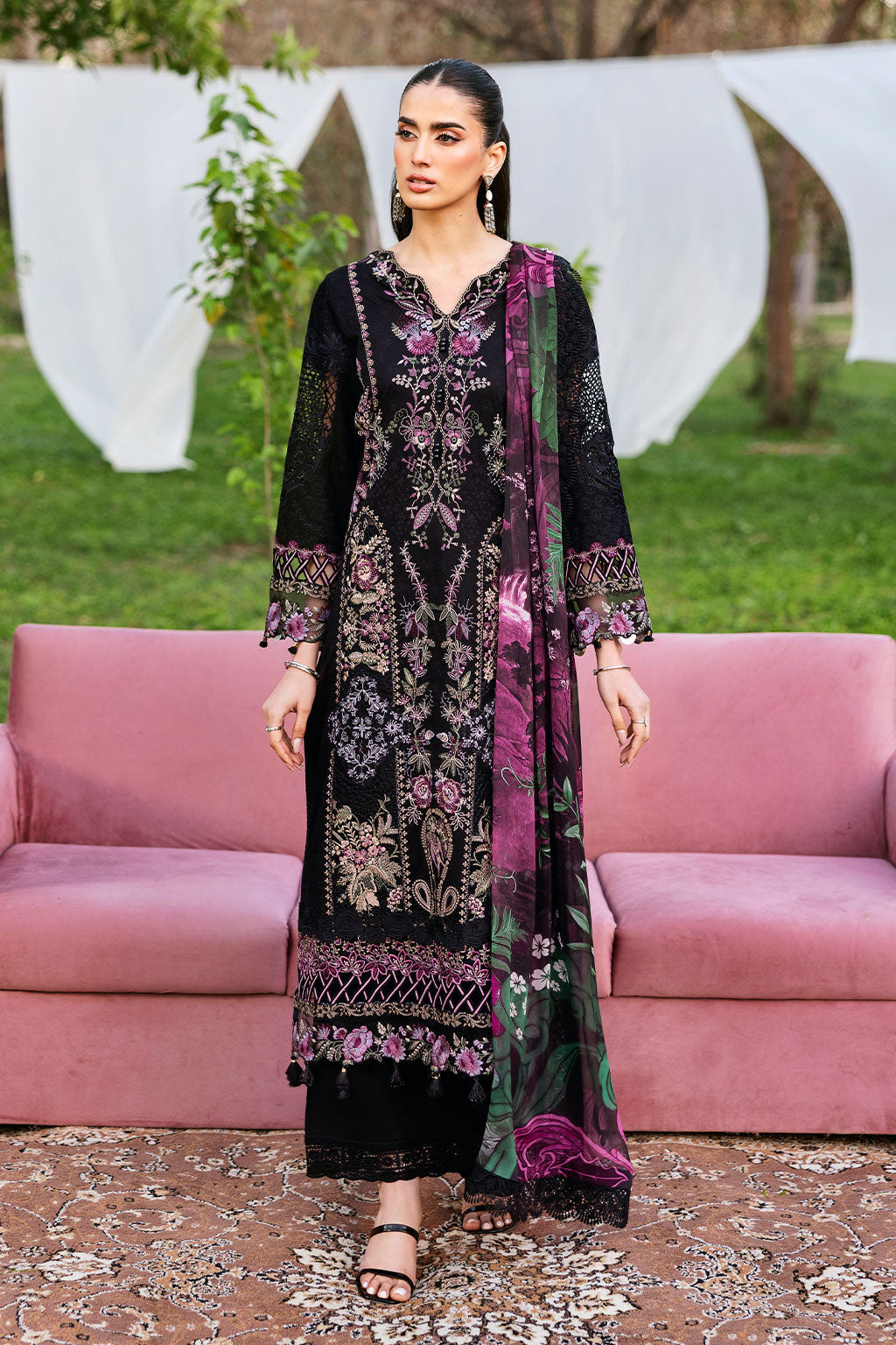 Ramsha | Riwayat Lawn Collection | Y-1302