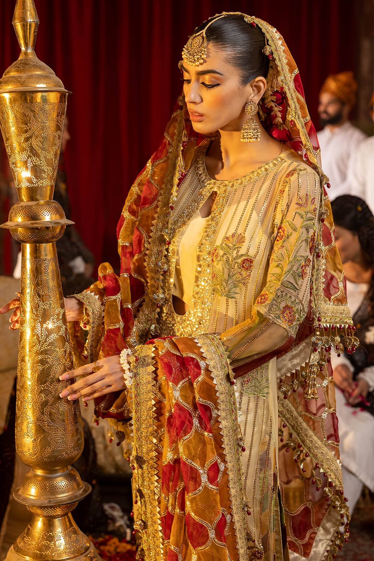 Raeesa Premium | Saf e Awwal Wedding Formals | D-7 - House Of Anaya