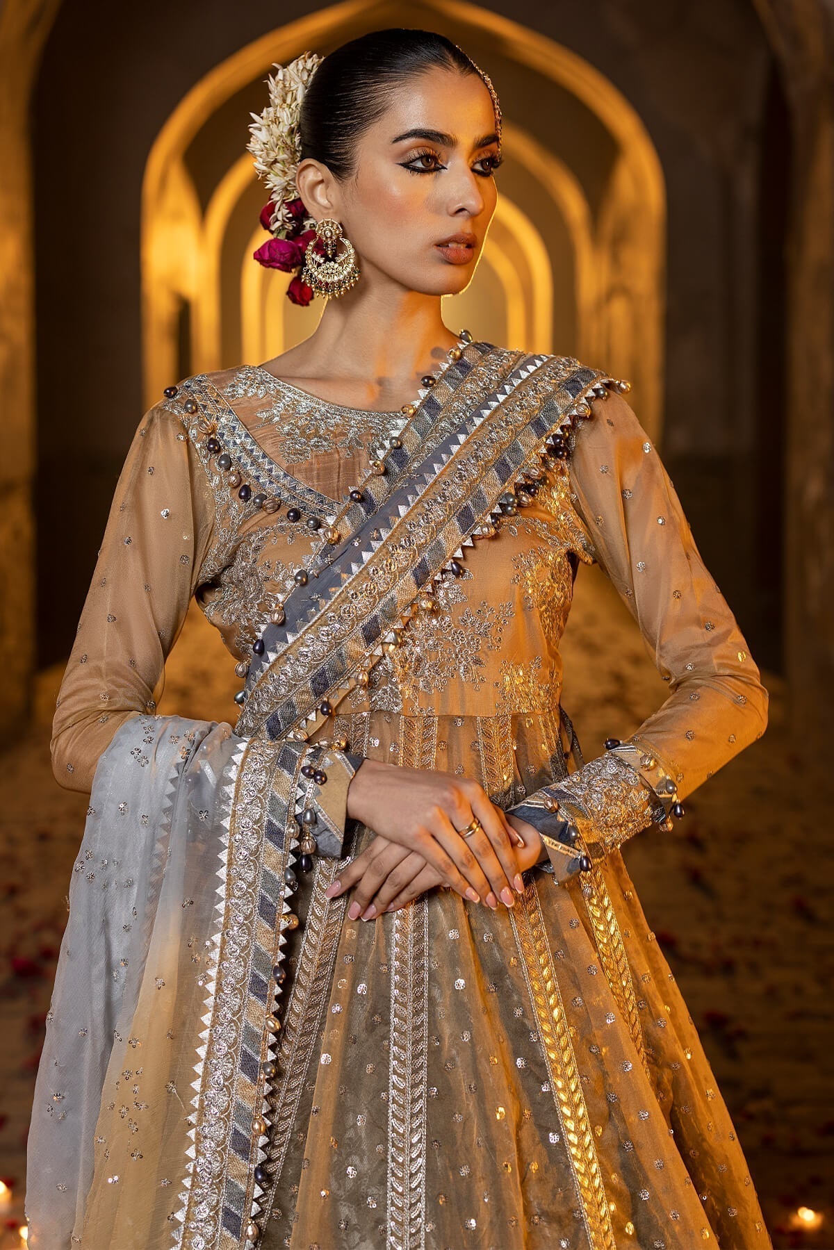 Raeesa Premium | Saf e Awwal Wedding Formals | D-8 - House Of Anaya