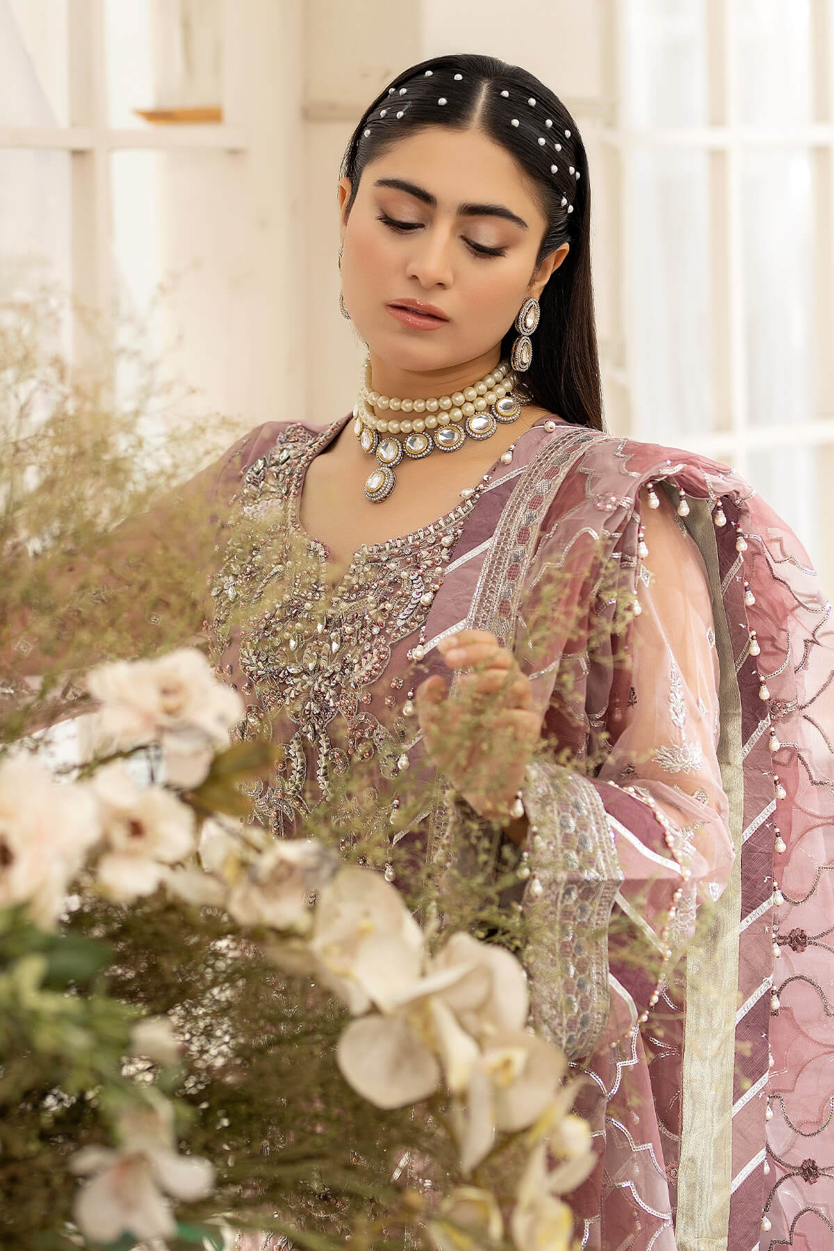 Raeesa Premium | Dehleez Formals | DL-1012 Persian Jewel - House Of Anaya