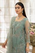 Raeesa Premium | Dehleez Formals | DL-1013 Caribbean Coast - House Of Anaya