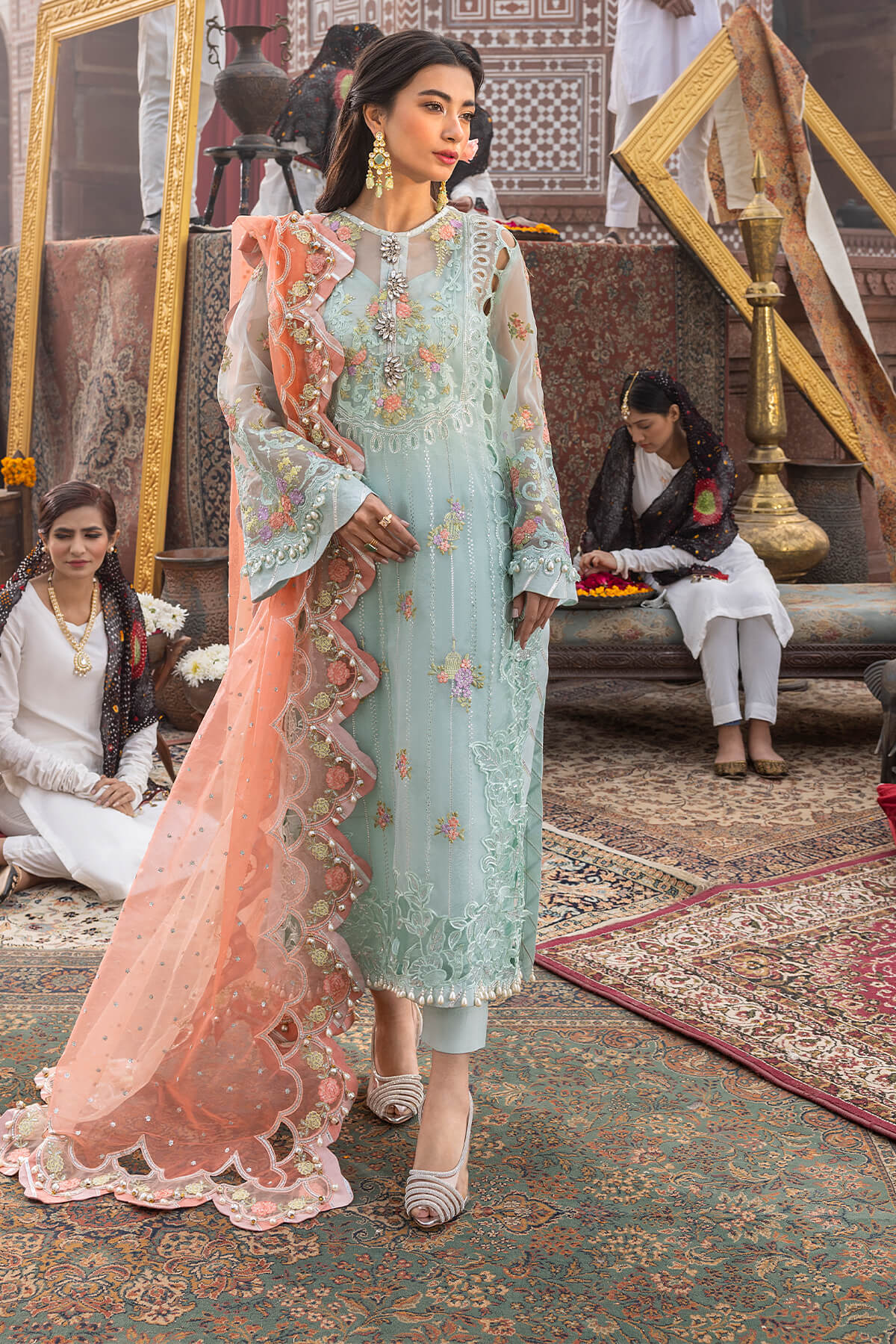 Raeesa Premium | Saf e Awwal Wedding Formals | D-1 - House Of Anaya