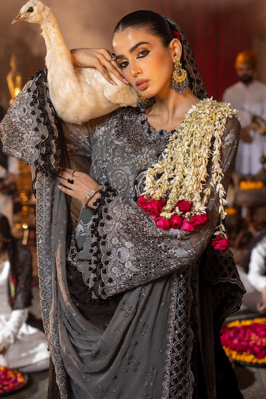 Raeesa Premium | Saf e Awwal Wedding Formals | D-4 - House Of Anaya