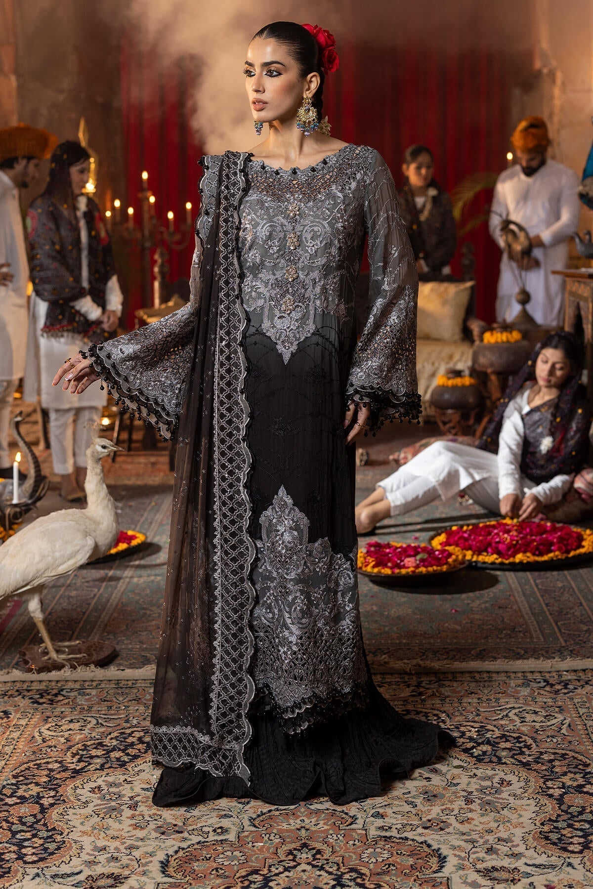 Raeesa Premium | Saf e Awwal Wedding Formals | D-4 - House Of Anaya