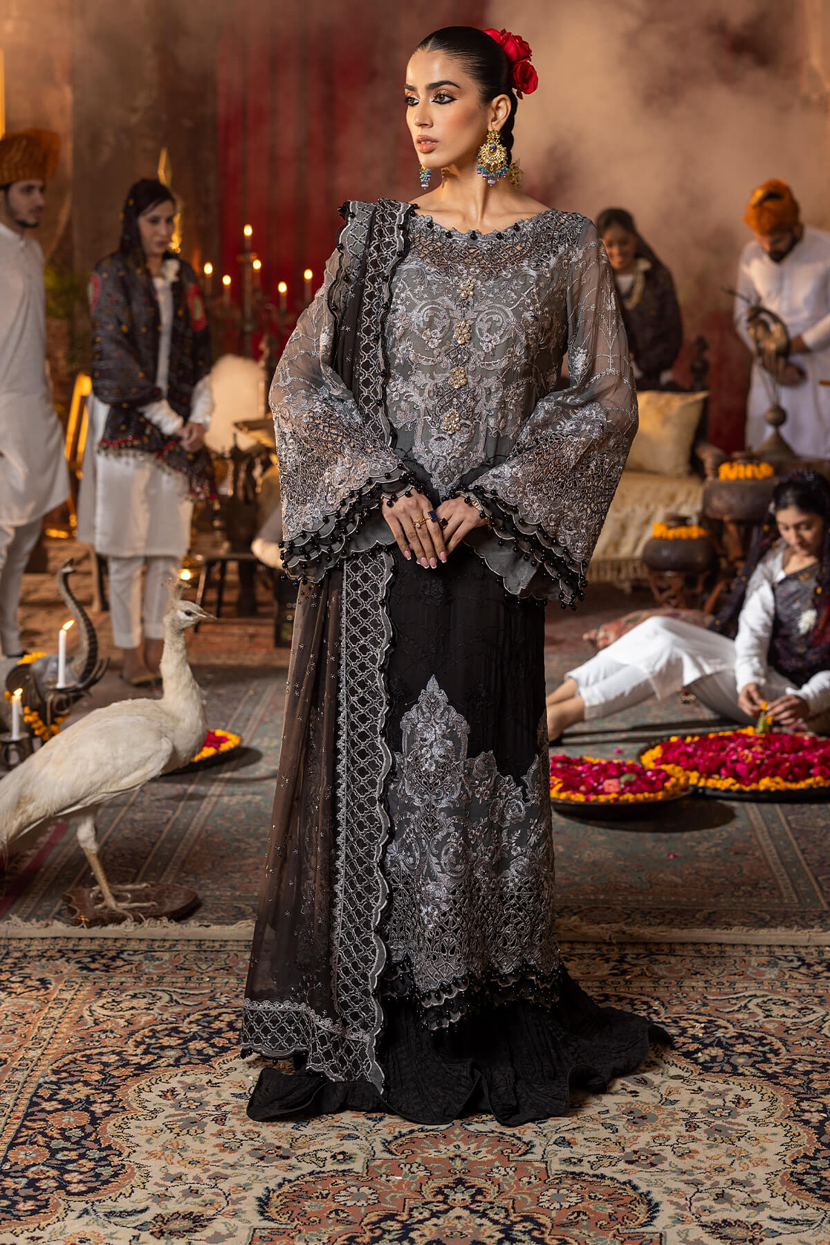 Raeesa Premium | Saf e Awwal Wedding Formals | D-4 - House Of Anaya