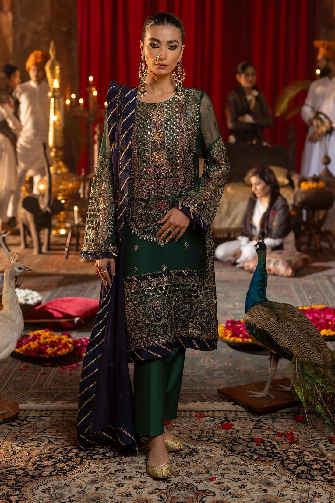 Raeesa Premium | Saf e Awwal Wedding Formals | D-5 - House Of Anaya