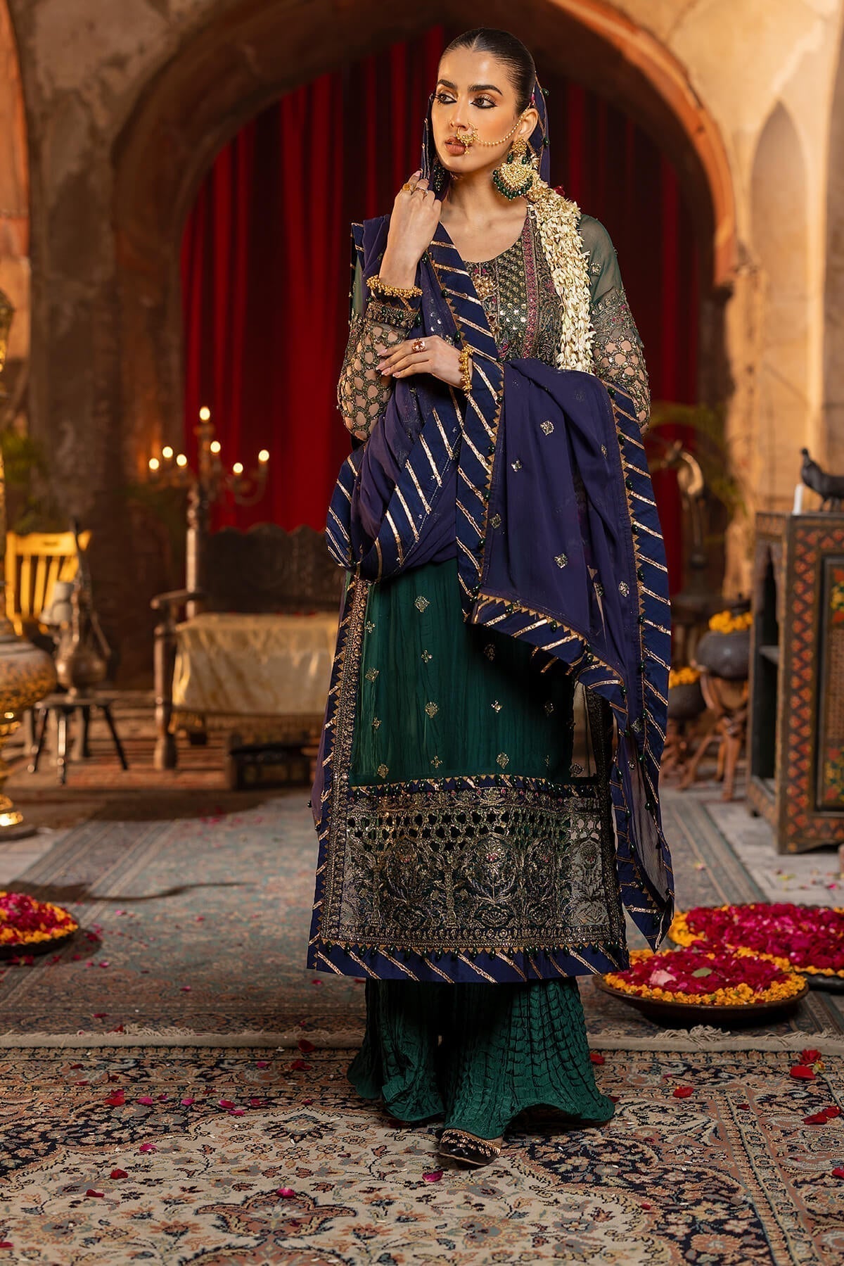Raeesa Premium | Saf e Awwal Wedding Formals | D-5 - House Of Anaya