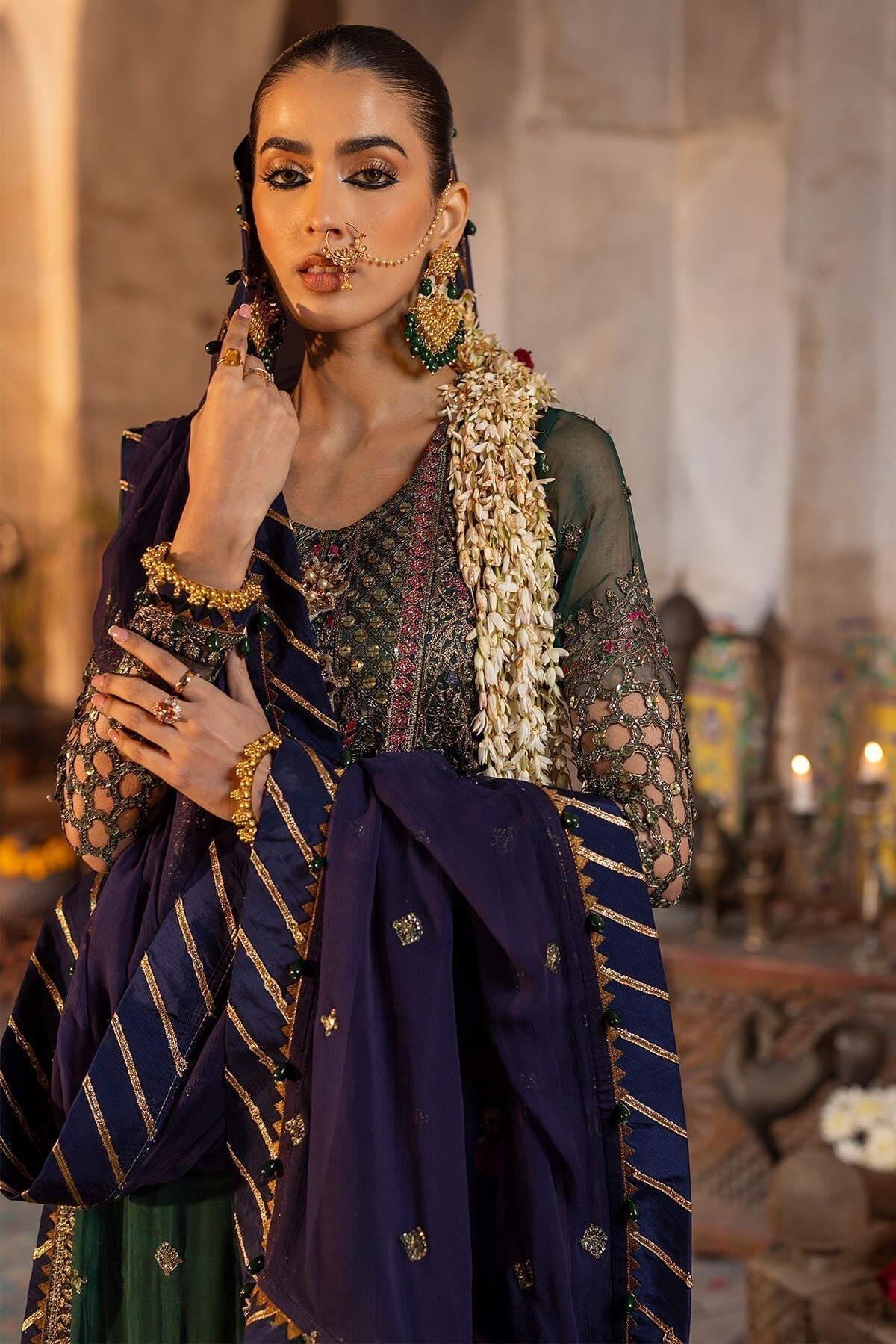 Raeesa Premium | Saf e Awwal Wedding Formals | D-5 - House Of Anaya