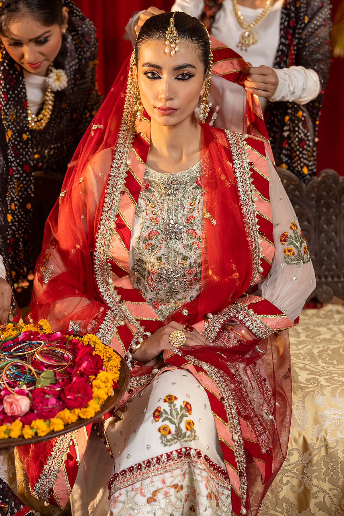 Raeesa Premium | Saf e Awwal Wedding Formals | D-6 - House Of Anaya