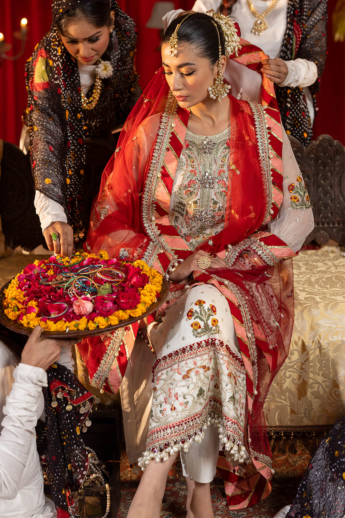Raeesa Premium | Saf e Awwal Wedding Formals | D-6 - House Of Anaya