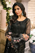 Raeesa Premium | Wajadan Wedding Formals | WD-3 Metal Black - House Of Anaya
