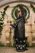 Raeesa Premium | Wajadan Wedding Formals | WD-3 Metal Black - House Of Anaya