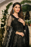 Raeesa Premium | Wajadan Wedding Formals | WD-3 Metal Black - House Of Anaya