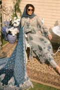 Raeesa Premium | Wajadan Wedding Formals | WD-5 Silver Black - House Of Anaya