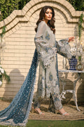 Raeesa Premium | Wajadan Wedding Formals | WD-5 Silver Black - House Of Anaya