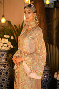 Raeesa Premium | Wajadan Wedding Formals | WD-6 Powder Peach - House Of Anaya