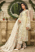 Raeesa Premium | Wajadan Wedding Formals | WD-8 Ivory - House Of Anaya
