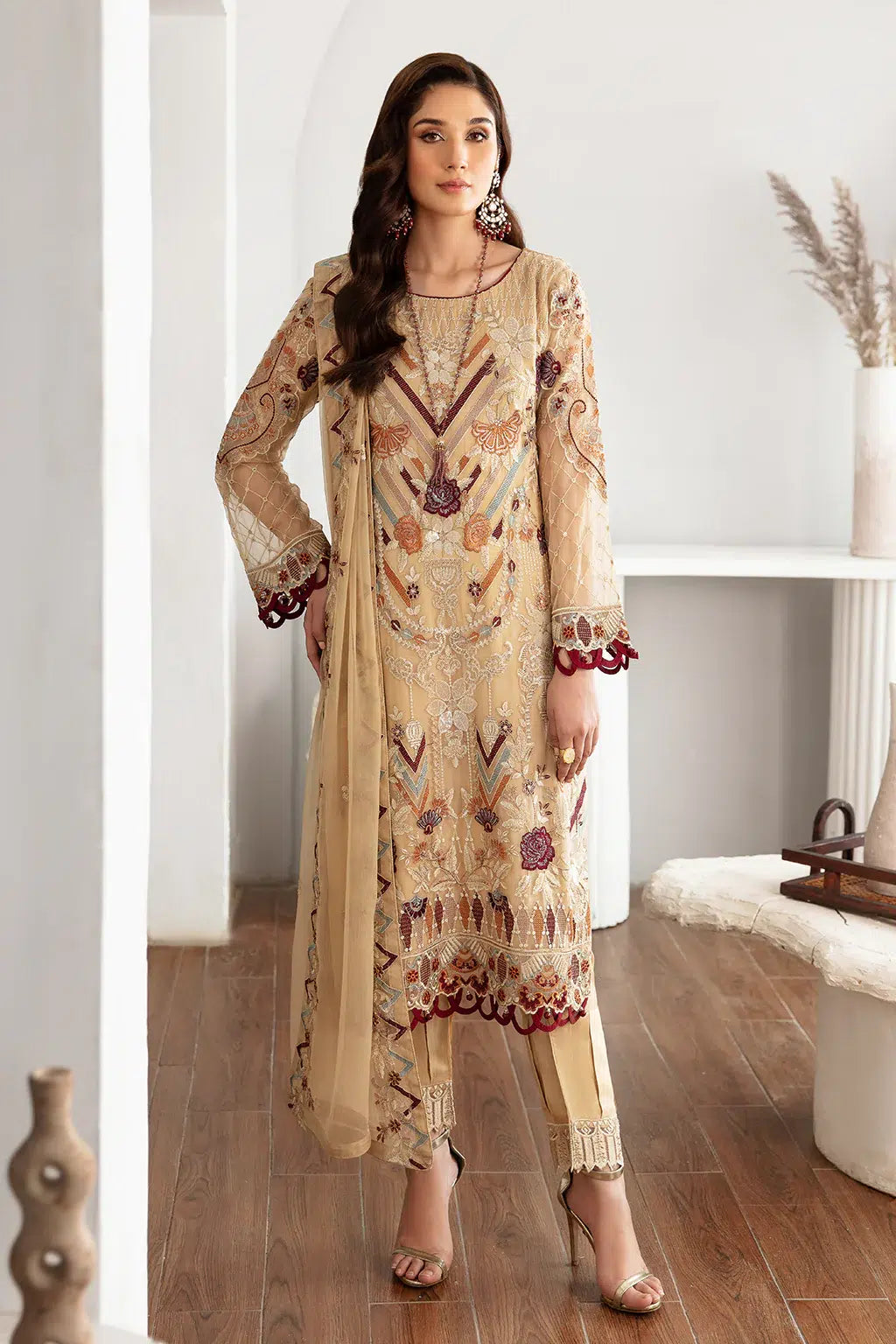 Ramsha | Rangoon Chiffon Collection | D-1108 - House Of Anaya