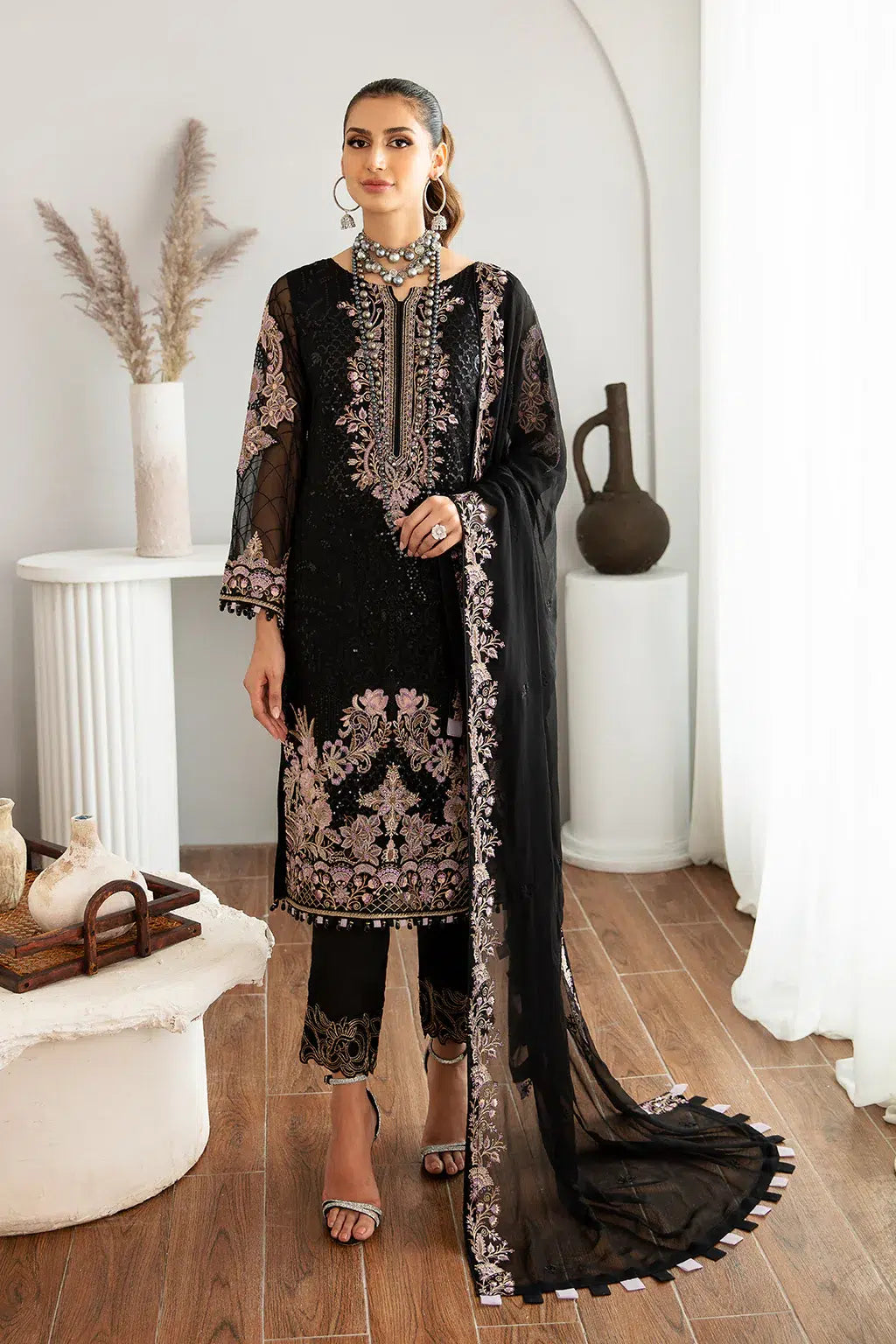 Ramsha | Rangoon Chiffon Collection | D-1106 - House Of Anaya