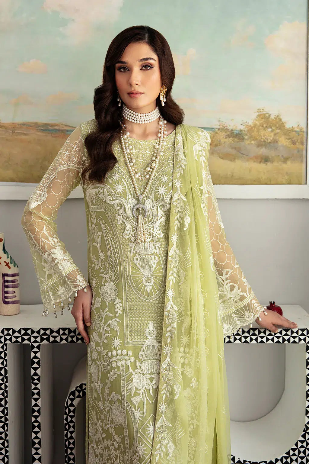 Ramsha | Rangoon Chiffon Collection | D-1105 - House Of Anaya