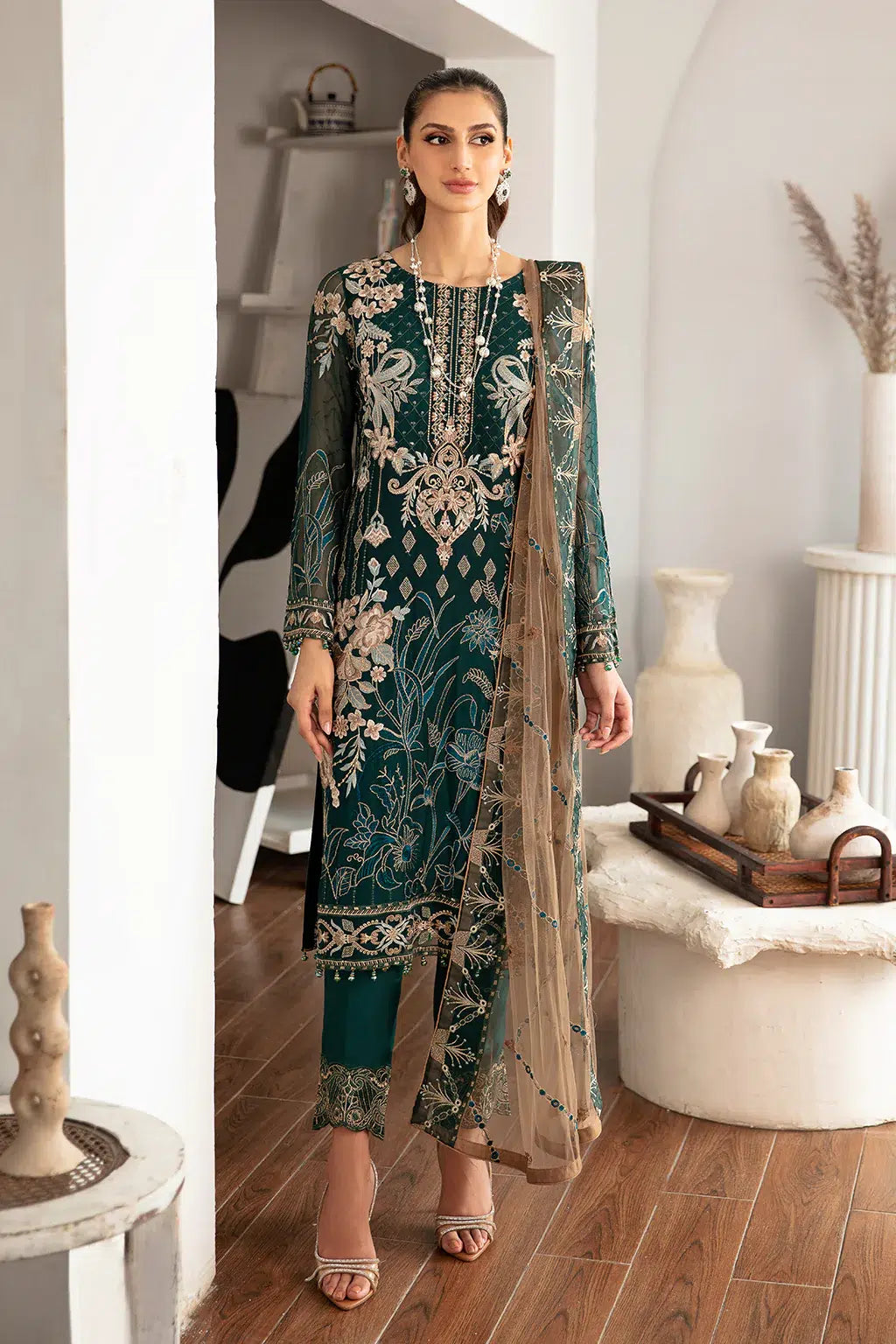 Ramsha | Rangoon Chiffon Collection | D-1101 - House Of Anaya
