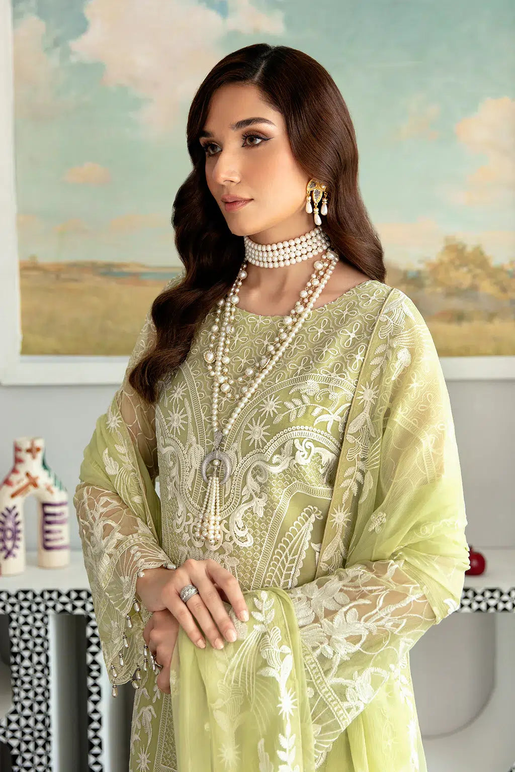 Ramsha | Rangoon Chiffon Collection | D-1105 - House Of Anaya