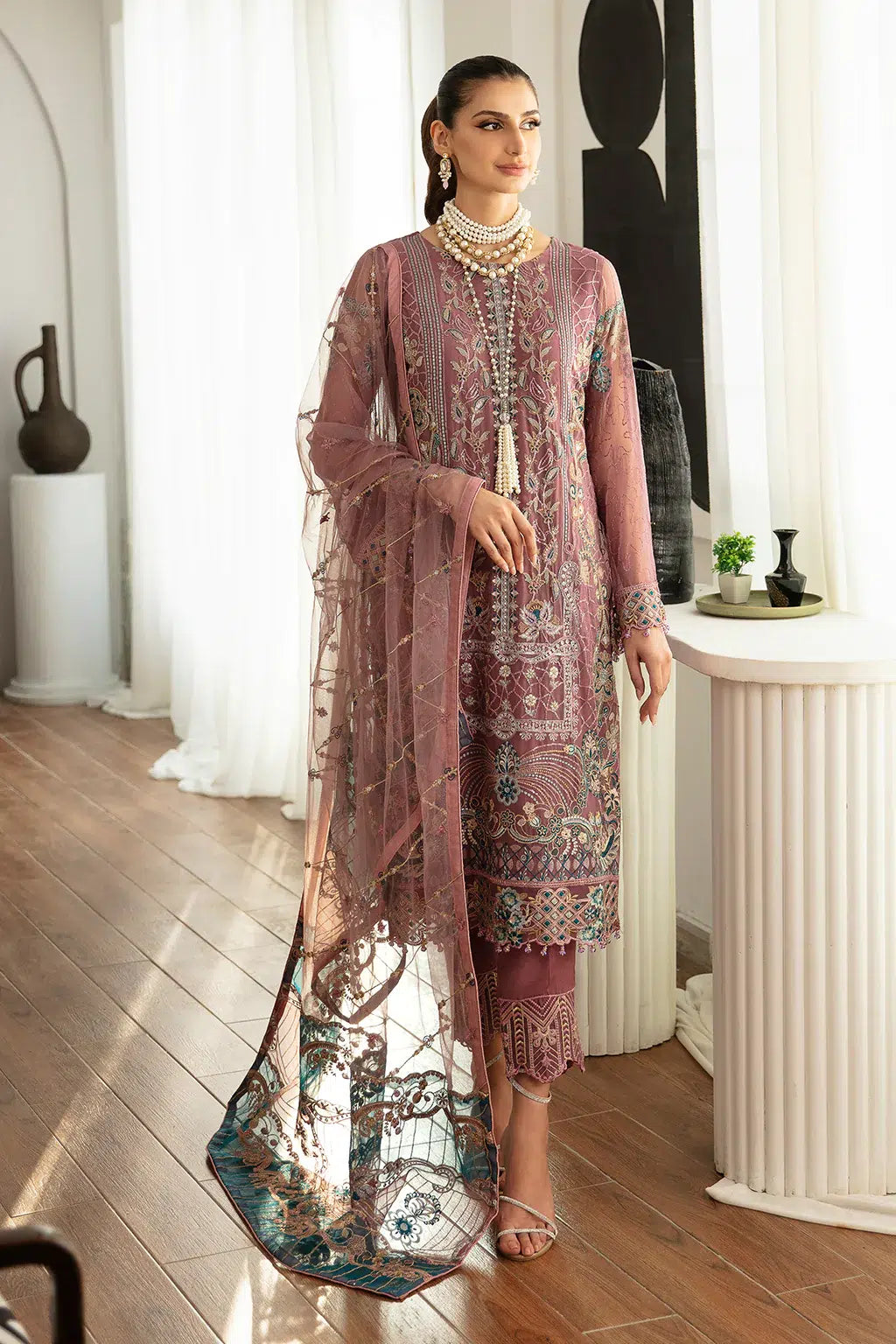 Ramsha | Rangoon Chiffon Collection | D-1102 - House Of Anaya