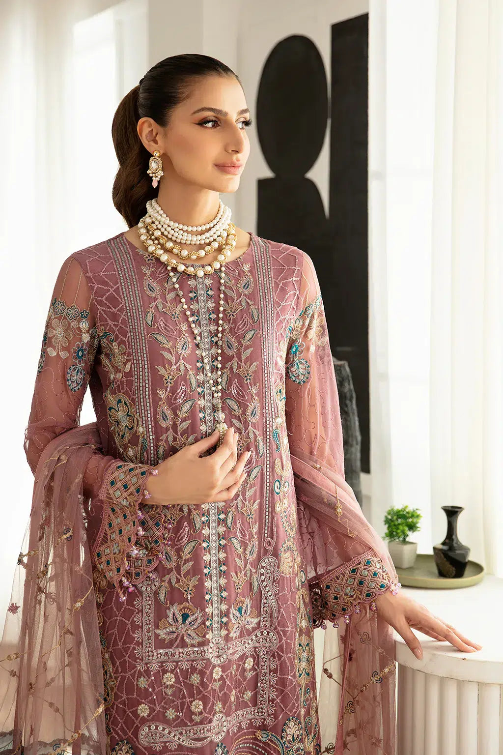 Ramsha | Rangoon Chiffon Collection | D-1102 - House Of Anaya