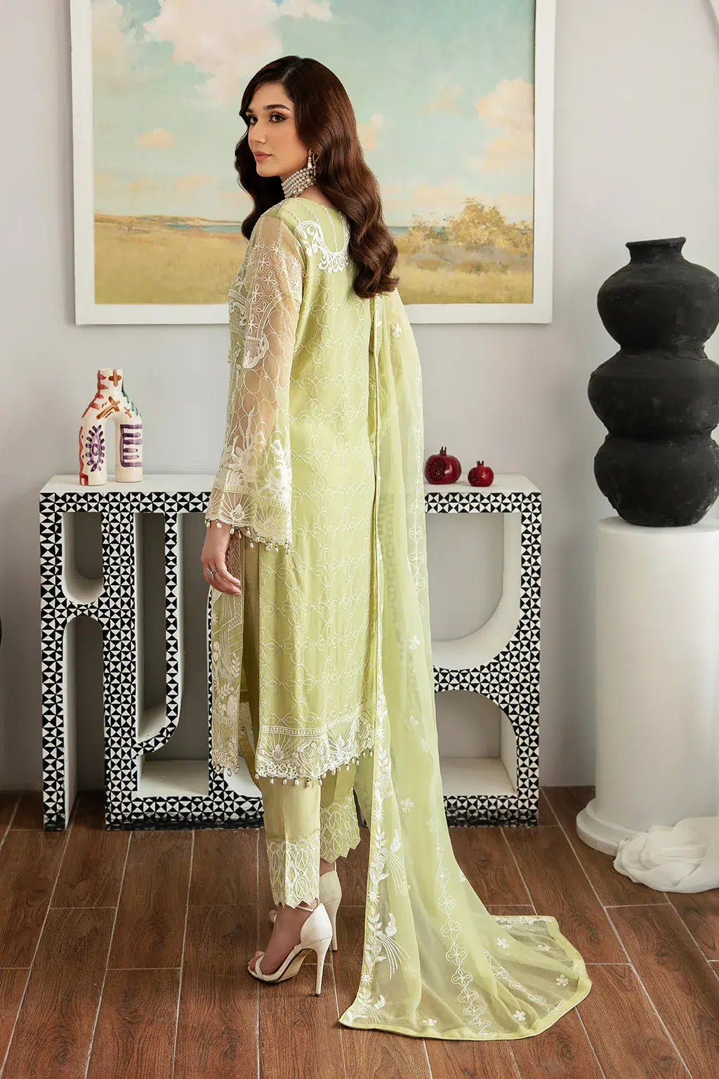 Ramsha | Rangoon Chiffon Collection | D-1105 - House Of Anaya