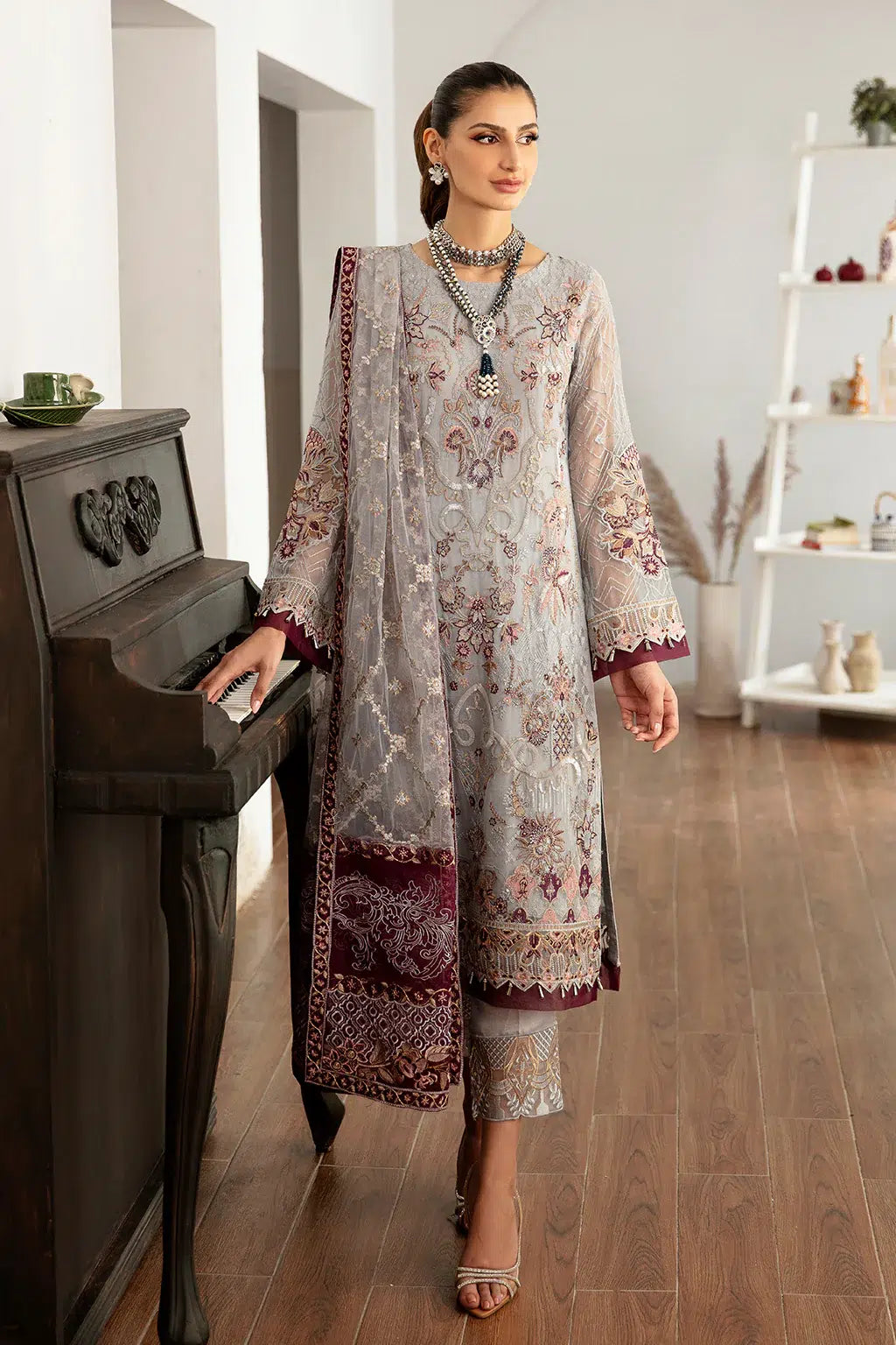 Ramsha | Rangoon Chiffon Collection | D-1109 - House Of Anaya