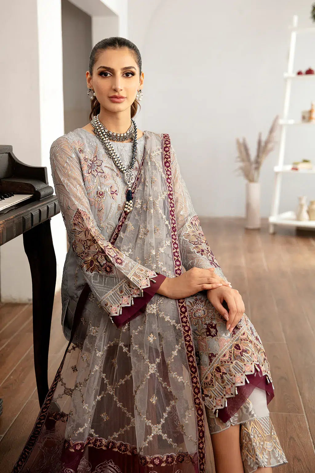 Ramsha | Rangoon Chiffon Collection | D-1109 - House Of Anaya