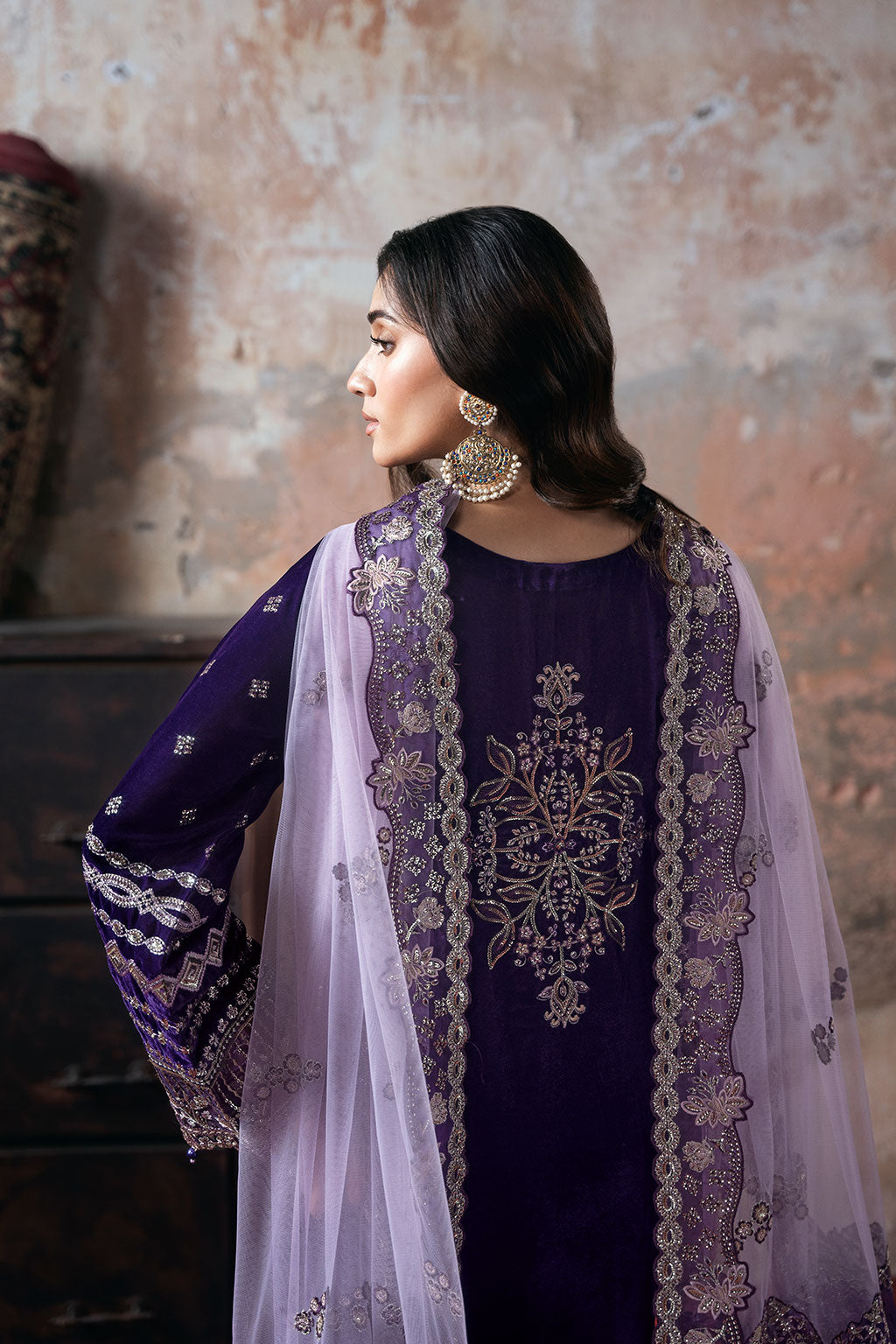 Ramsha | Velvet Collection | V-708