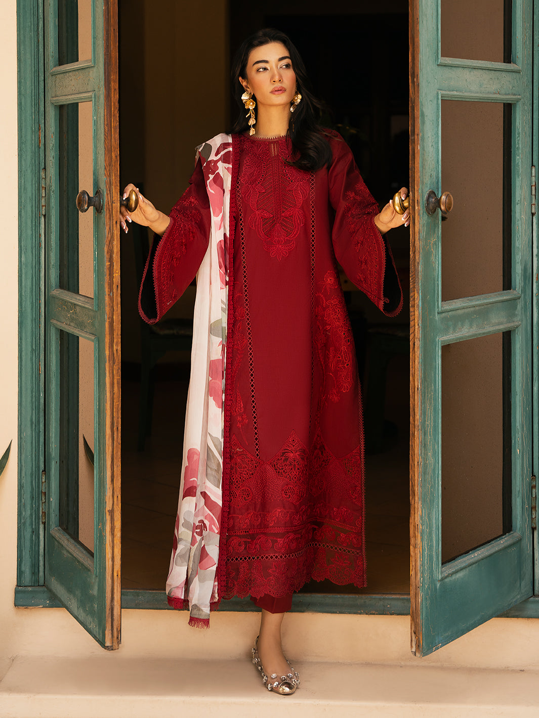 Izel | Dastak Luxury Lawn | REET - House Of Anaya