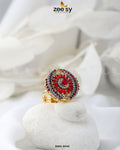 Zircon Cluster Ring-8245 - House Of Zarish