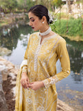 Roheenaz | Dahlia Embroidered Lawn 24 | Forsythia - House of Zarish