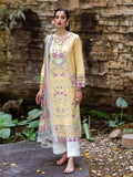 Roheenaz | Dahlia Embroidered Lawn 24 | Daffodil - House of Zarish